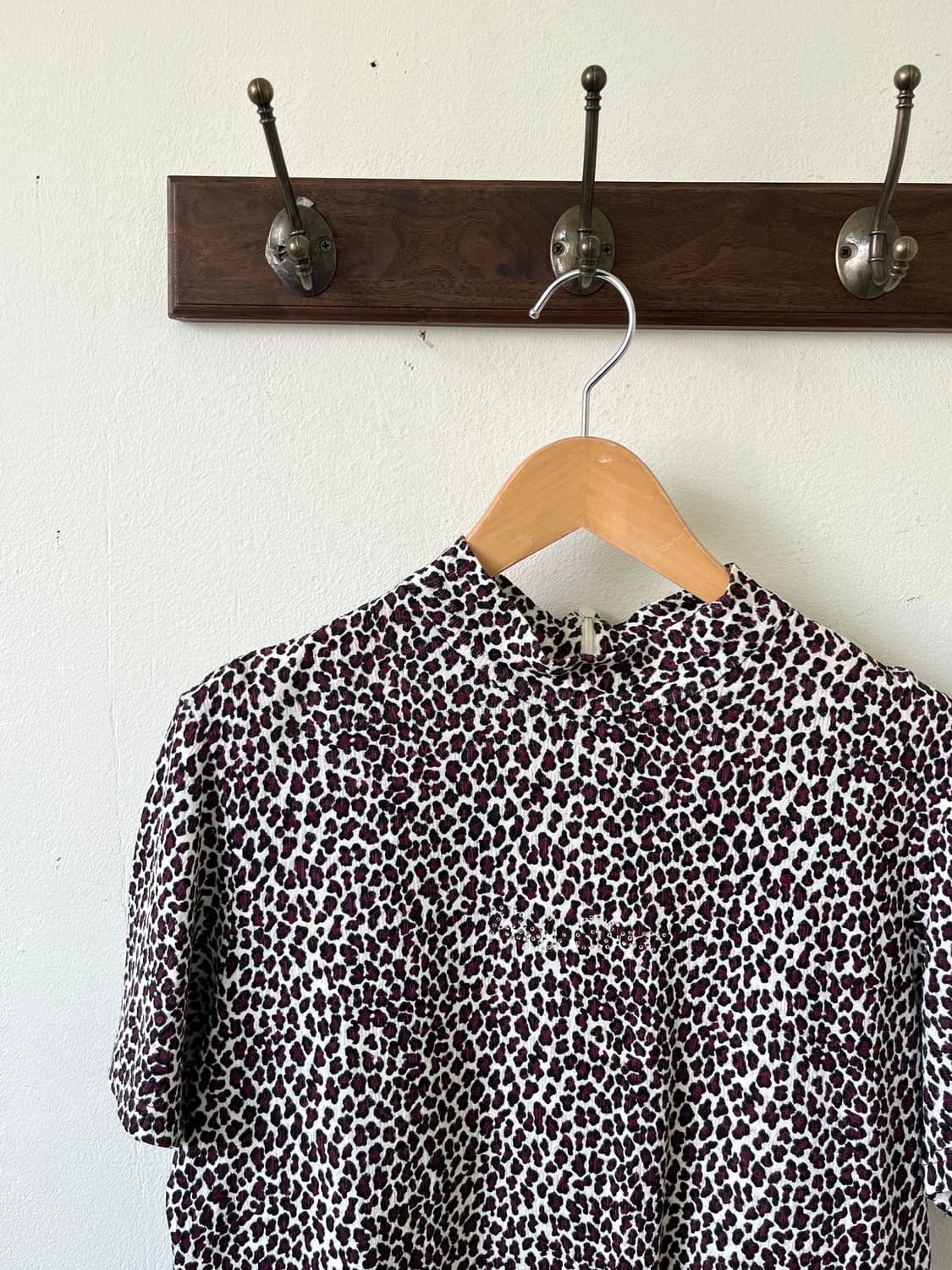 RUBY GLASS SPORTS 레오파드 큐빅 탑 상품이미지2