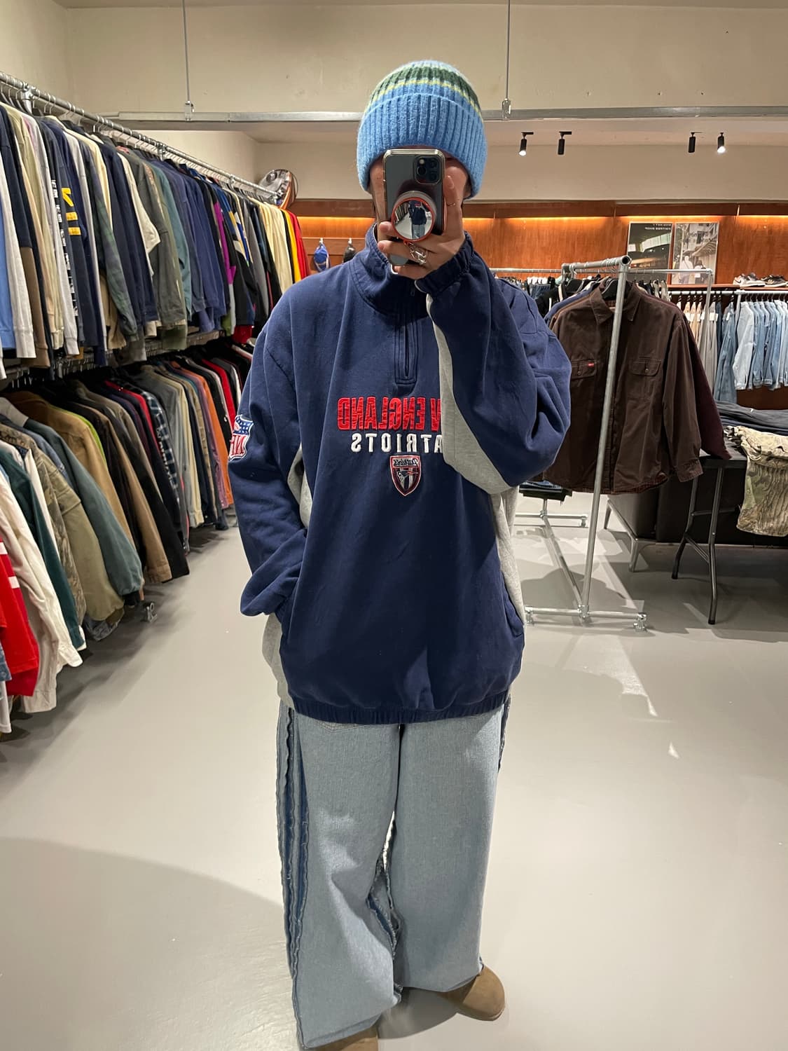 NFL 반집업 맨투맨   상품이미지2