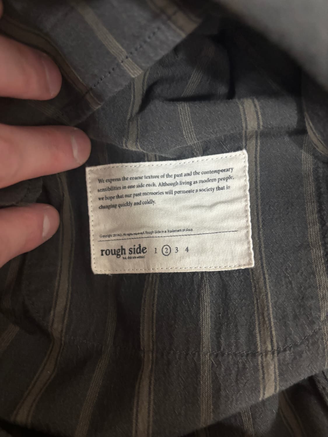 러프사이드 프라이머리 셔츠 2 상품이미지4