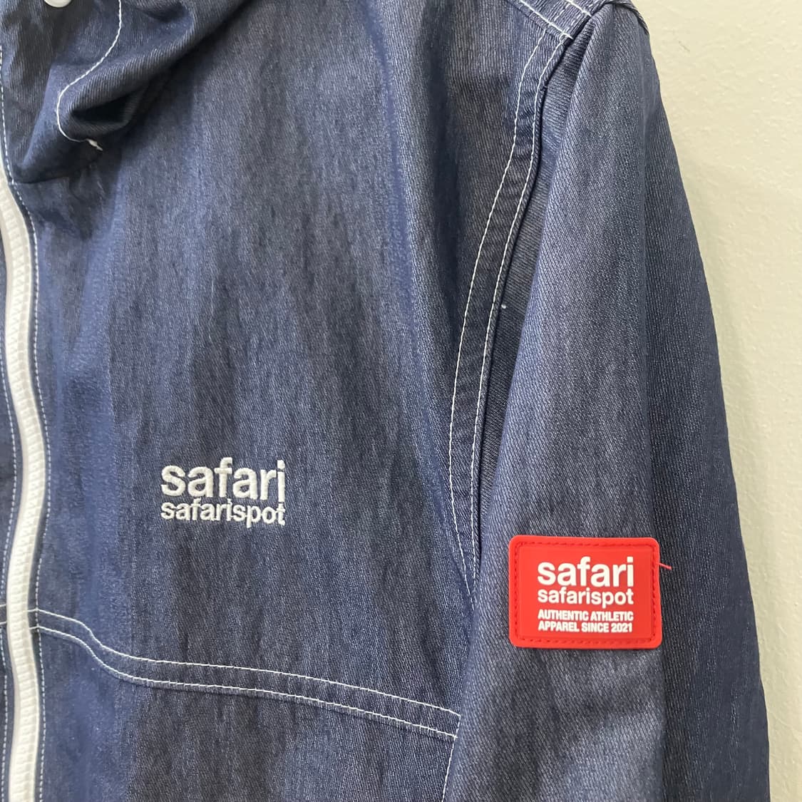 298 사파리스팟 데님 바람막이 자켓 상품이미지3