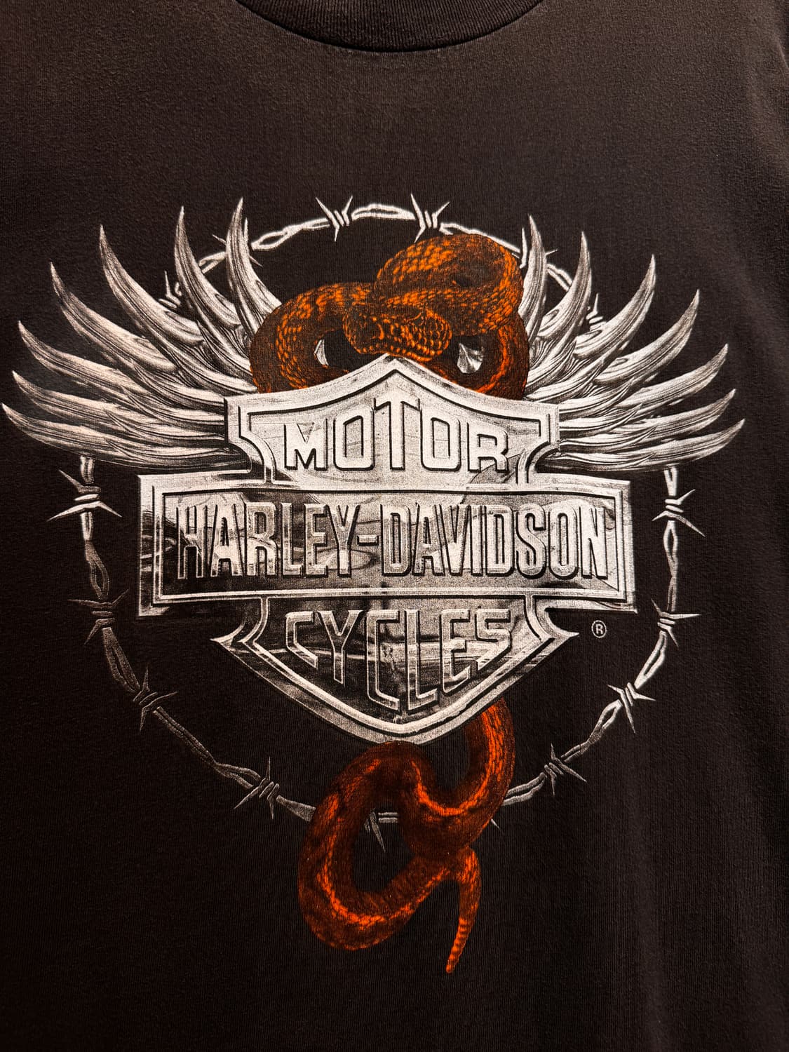 Harley Davidson T-Shirt,Made In USA 4XL 상품이미지4