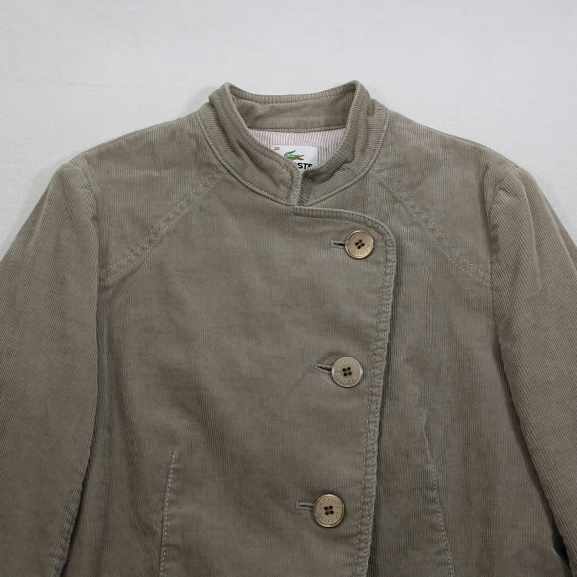 라코스테 코듀로이 피코트 (여성용 38) 상품이미지4