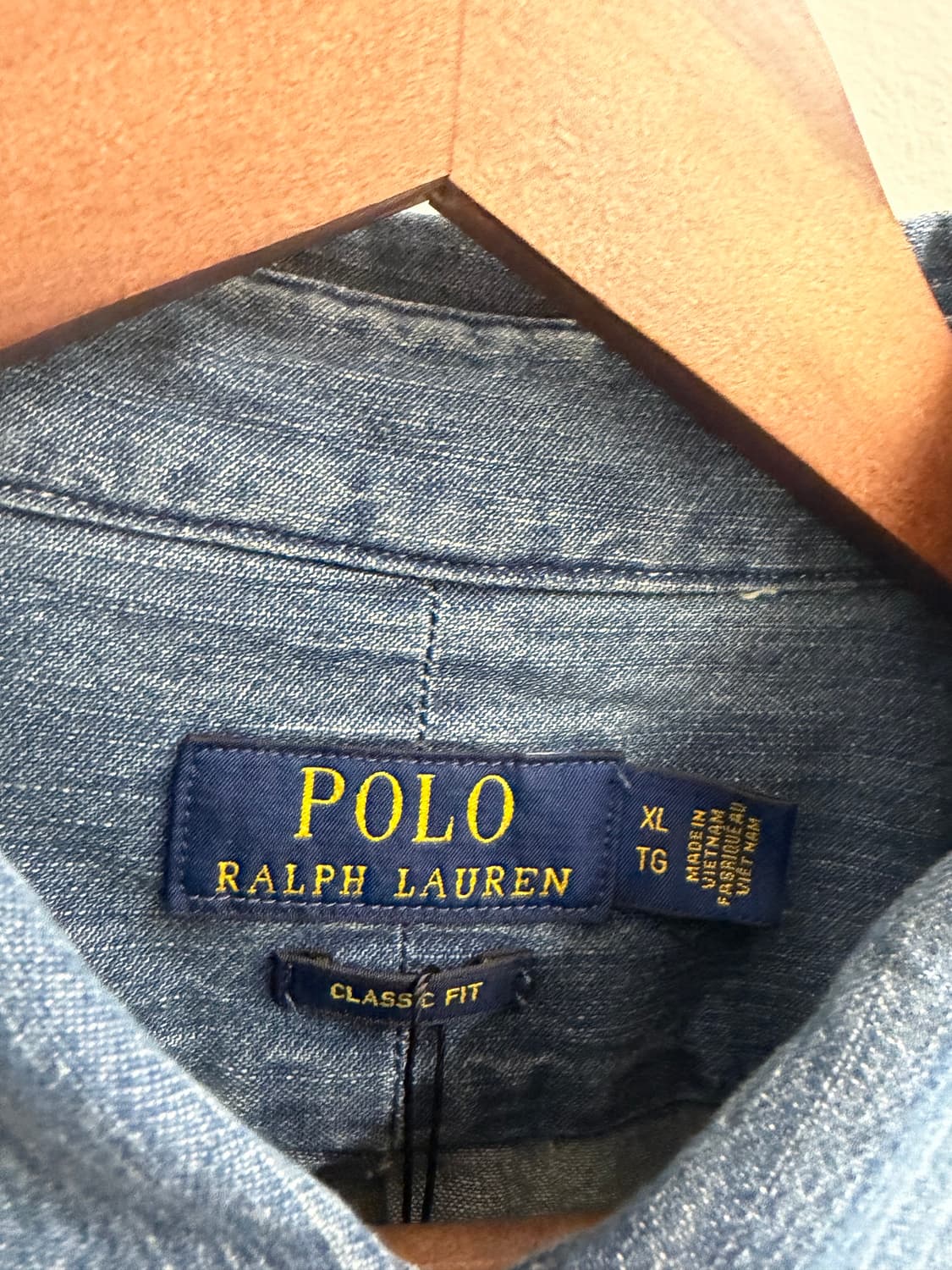 N159. 폴로 데님셔츠 청셔츠 상품이미지2