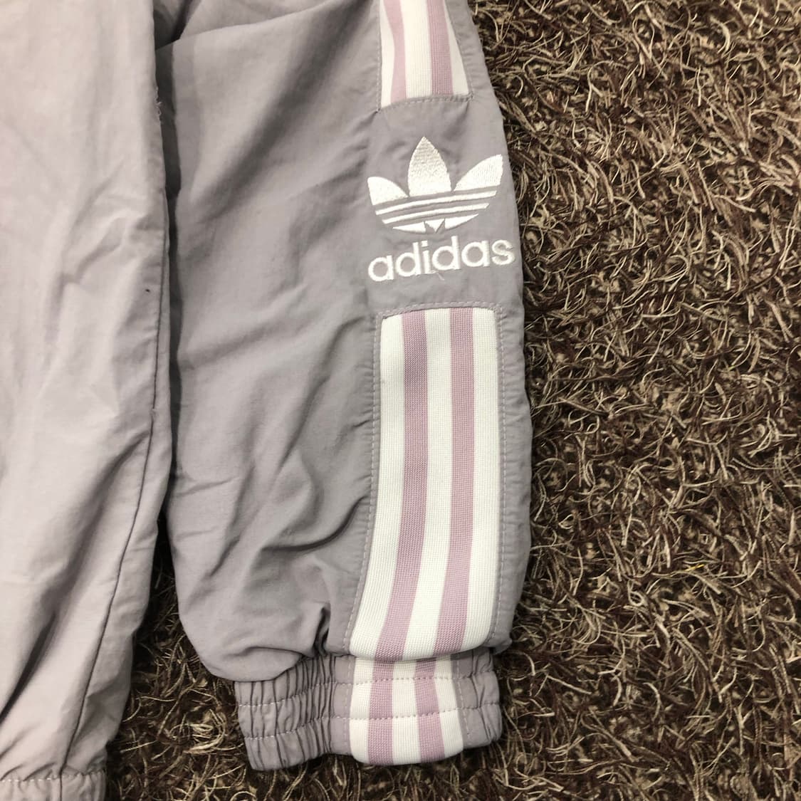 아디다스 라벤더 락업 파이어버드 우븐 바람막이 트랙 자켓 상품이미지3