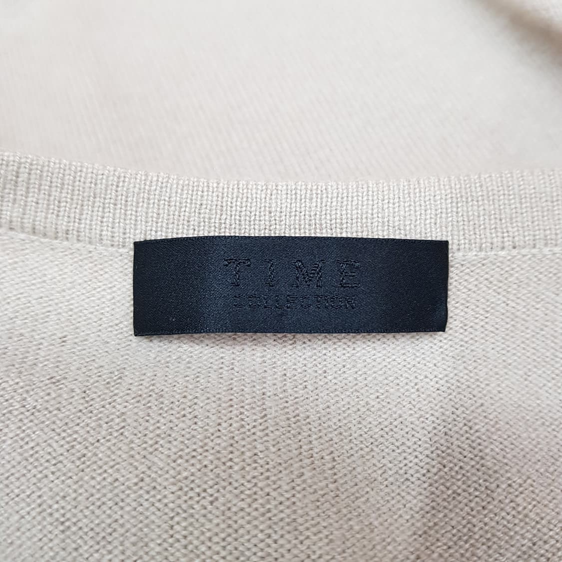 한섬 타임 TIME 캐시미어 슬리브리스 니트 탑 F90사이즈 상품이미지5