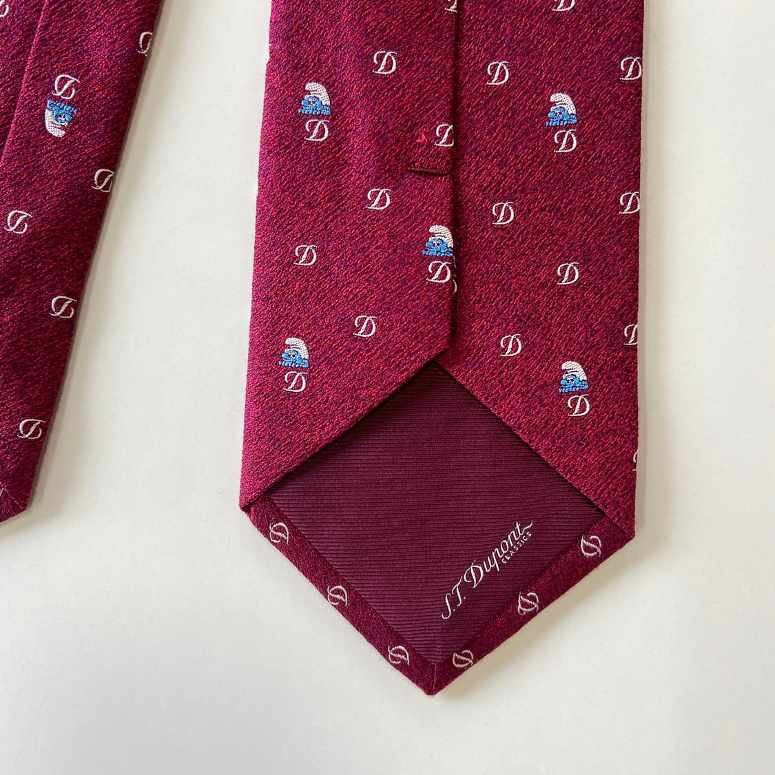 듀퐁 (Dupont) 명품 정품 스머프 넥타이 상품이미지7