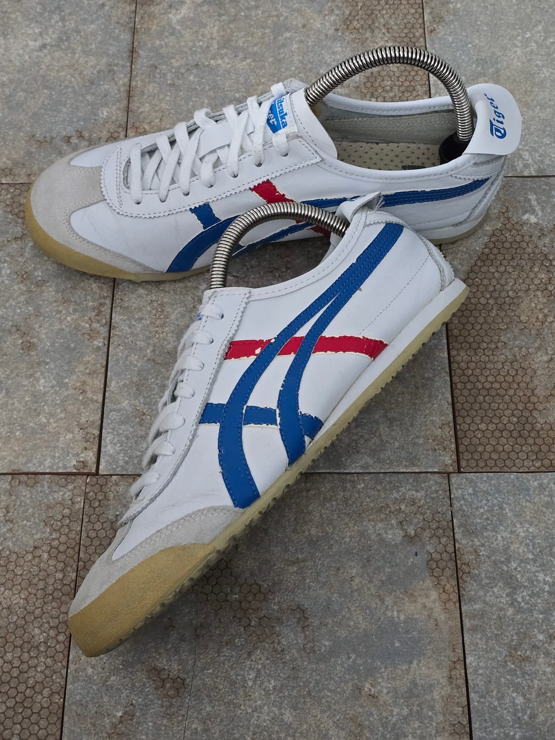 (270)오니츠카타이거 멕시코 66 화이트 블루  상품이미지3