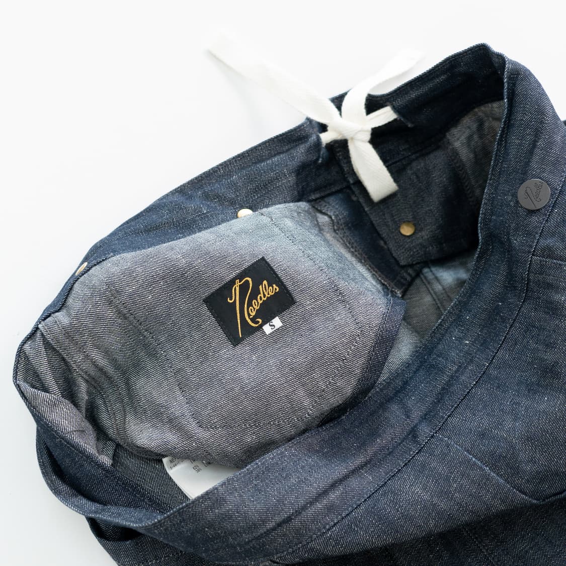 니들스 린넨 데님 사이드 버튼 팬츠 상품이미지4