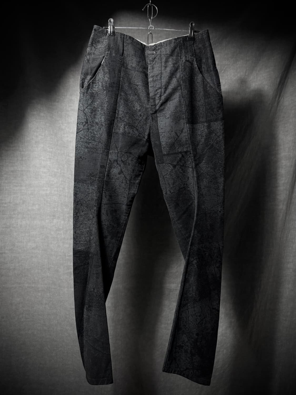 The Viridi-anne Patterned Curved Trouser 상품이미지1