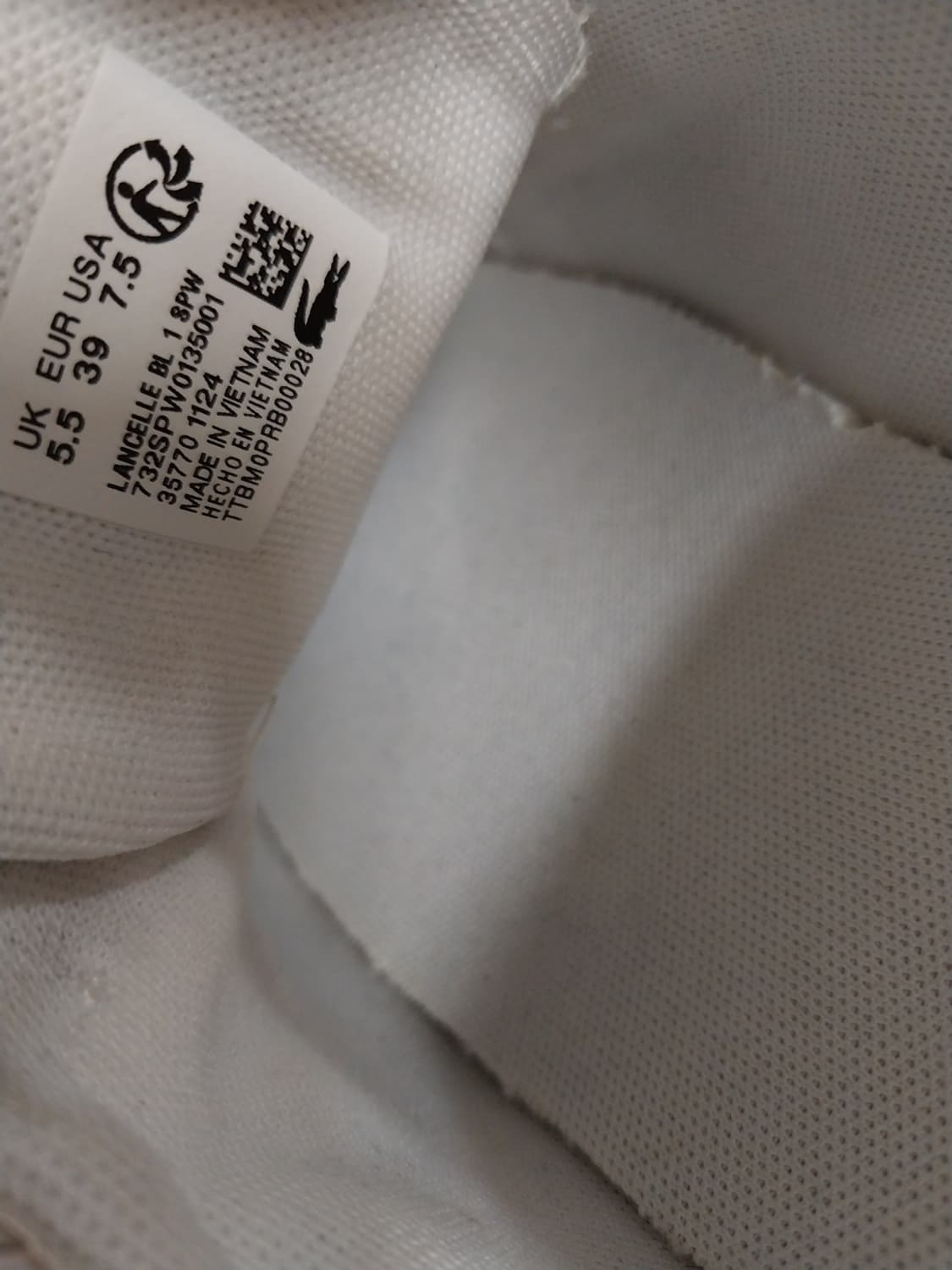 여성 라코스테 란셀 BL 1 스니커즈, 운동화 (255) 상품이미지9