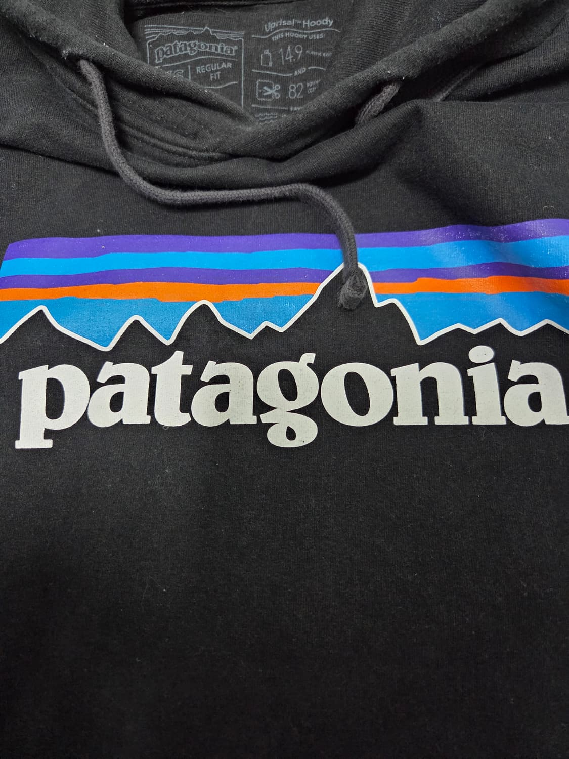 파타고니아 로고 후드티 상품이미지2