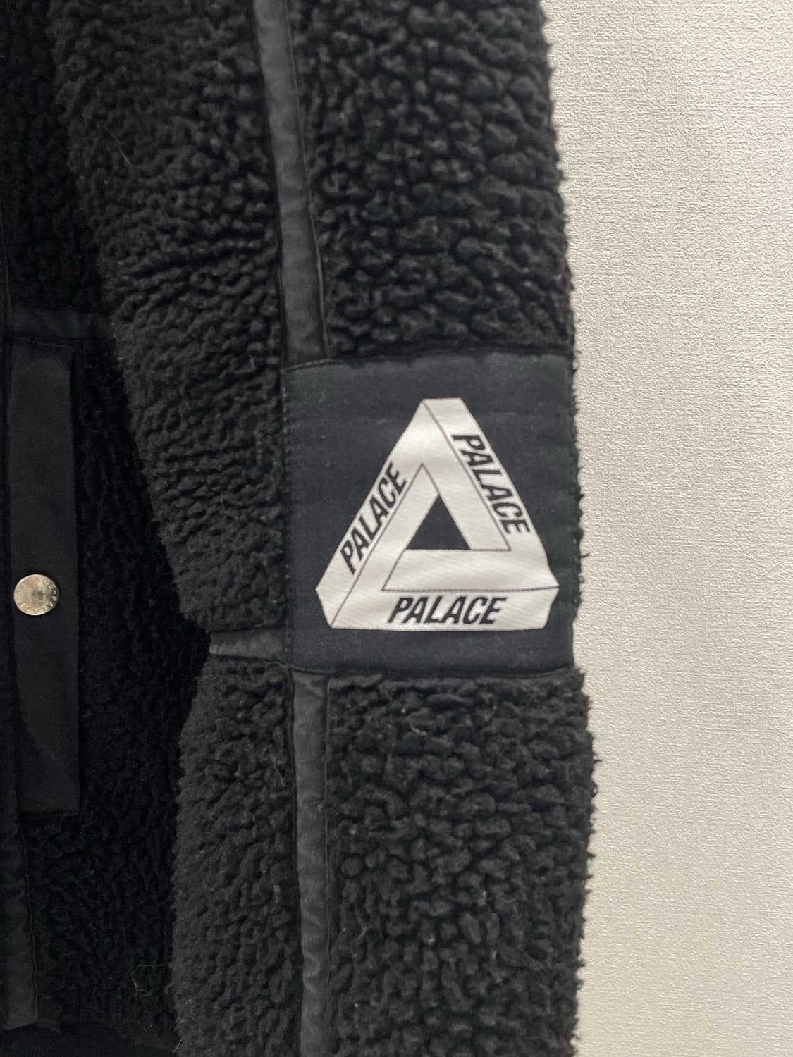 Palace 팔라스 트라이퍼그 로고 플리스 재킷 블랙 상품이미지2