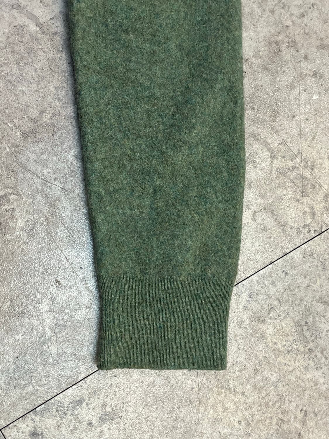 폴로 랄프로렌 반집업 니트 그린 XL #csz2341 상품이미지9