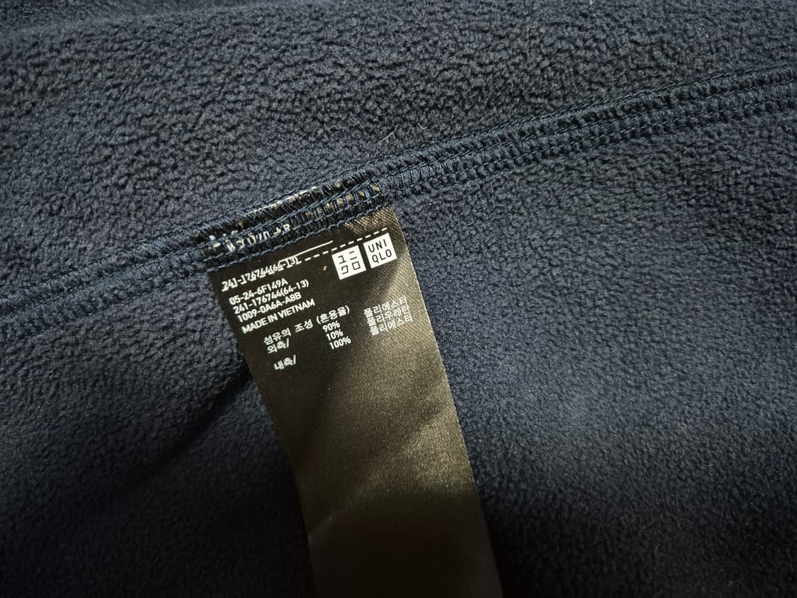 유니클로 여성 기모 후드 집업 자켓 XL 상품이미지7