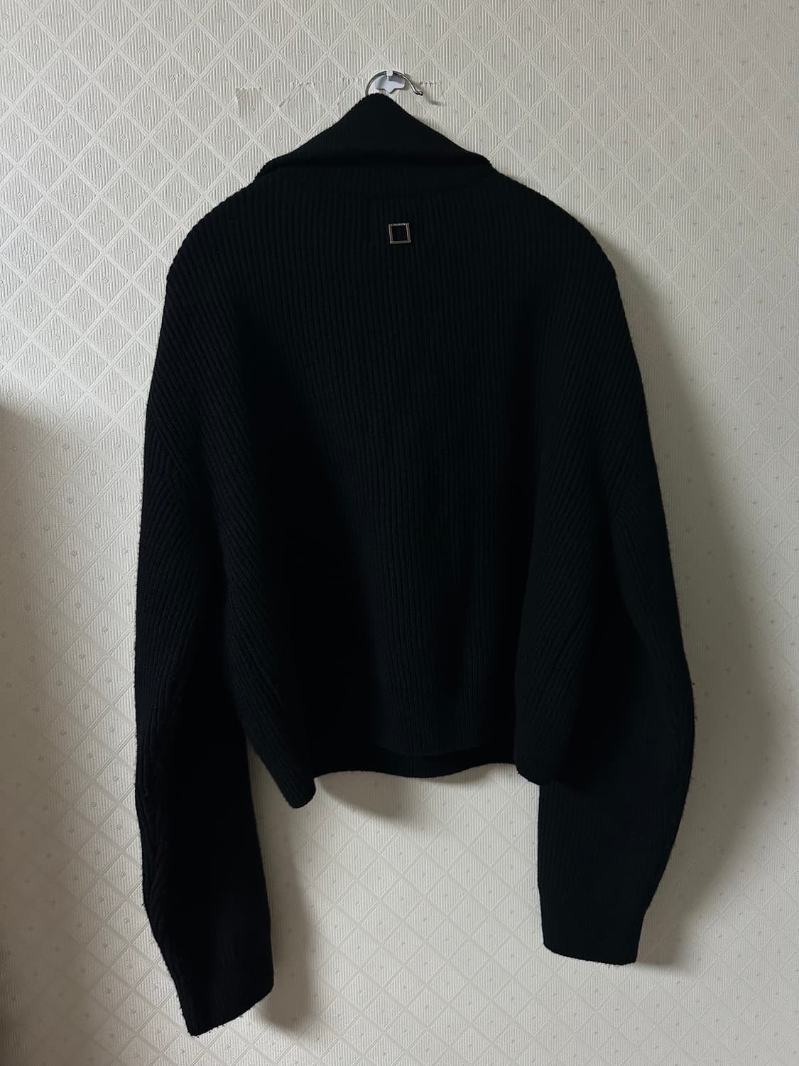 우영미 22fw 블랙 하프집업 니트 48 상품이미지9