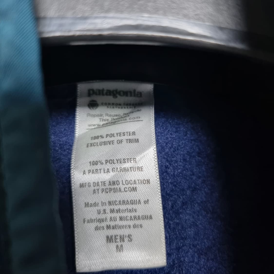 파타고니아 신칠라 클래식네이비 m 헤비웨이트 상품이미지4