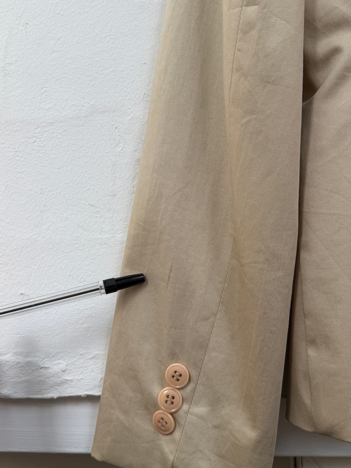 MaxMara 막스마라 투버튼 코튼 블레이저 40 상품이미지7