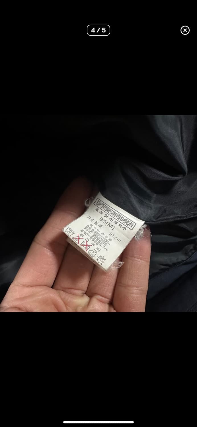 바배)NII 니 덕 다운 야상 패딩 상품이미지4