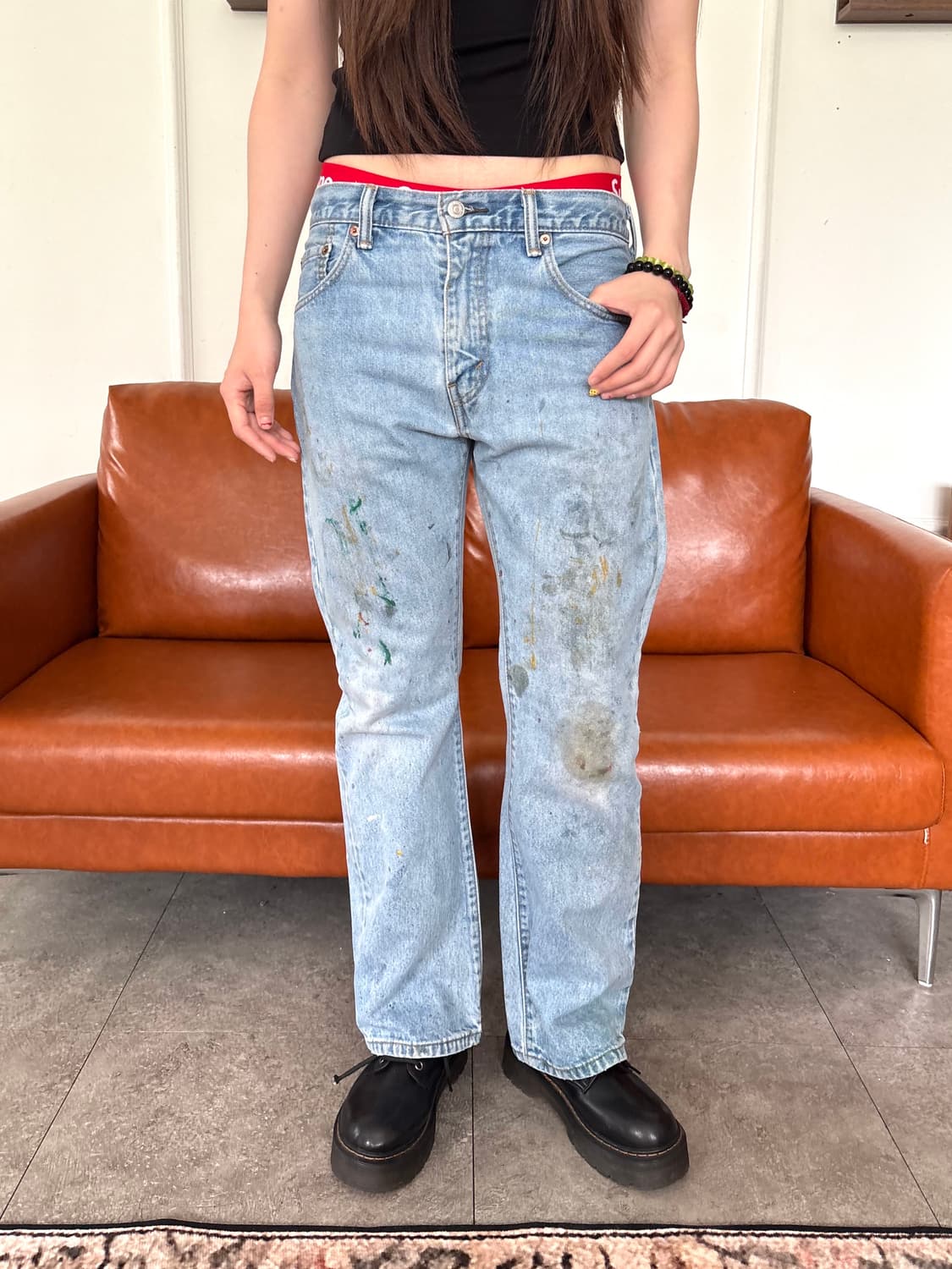 리바이스 517 부츠컷 페인팅 디테일 상품이미지2