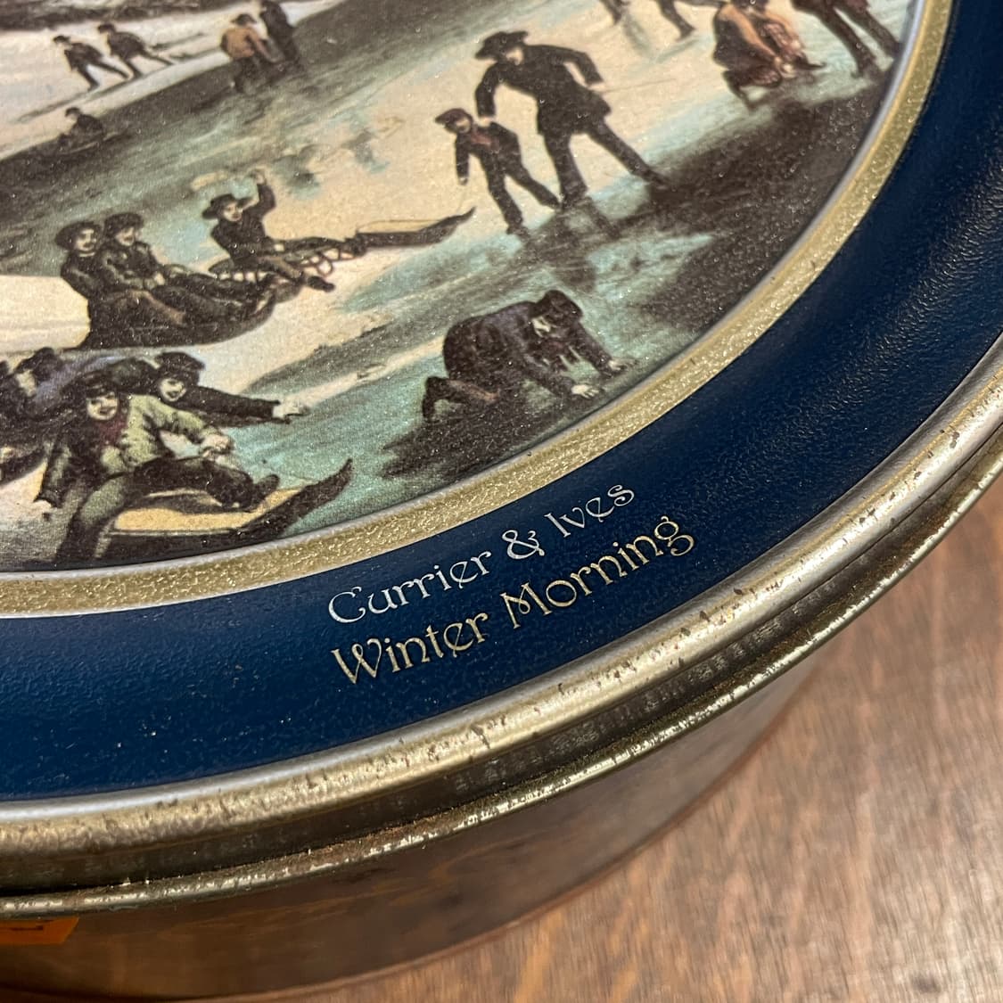 Currier & Ives 겨울 아침 틴케이스 (Schwan's 한정판) 상품이미지3