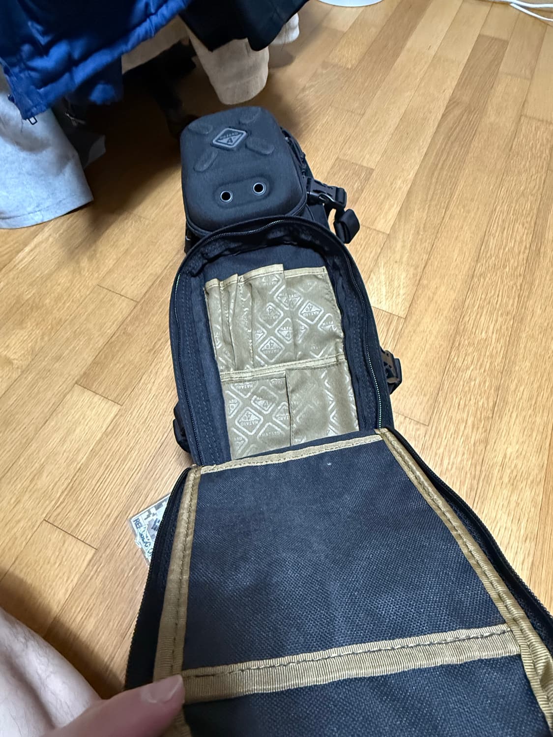 해저드4 플랜비 슬링백 블랙 상품이미지3