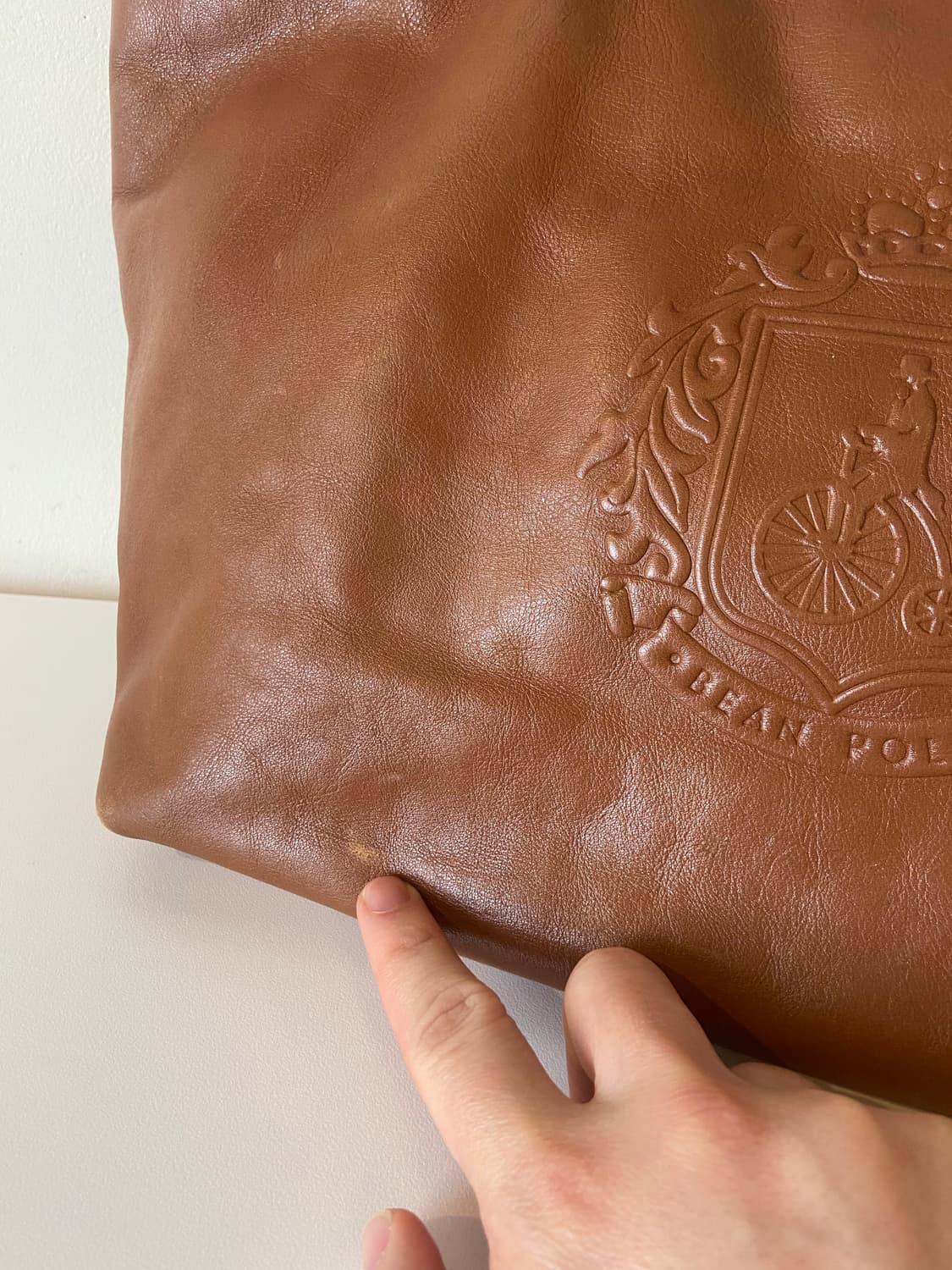 빈폴 가죽 숄더백 토트백 상품이미지7