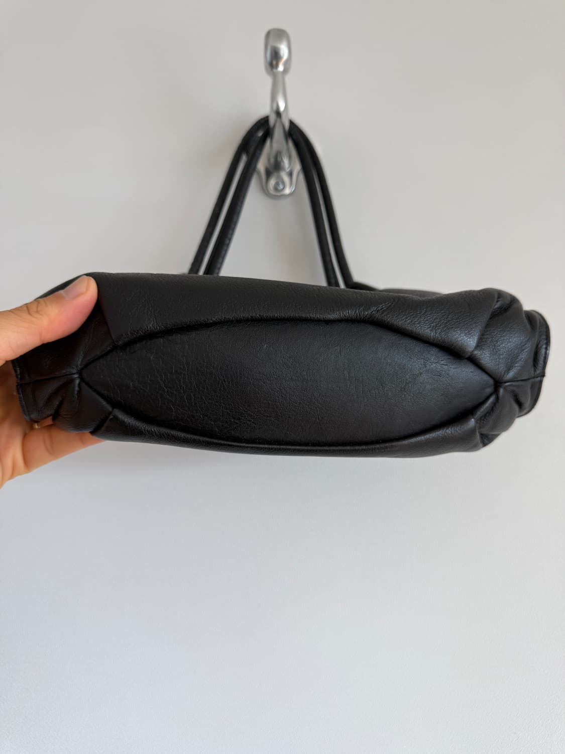 Pre owned 레더 프레임백 상품이미지4