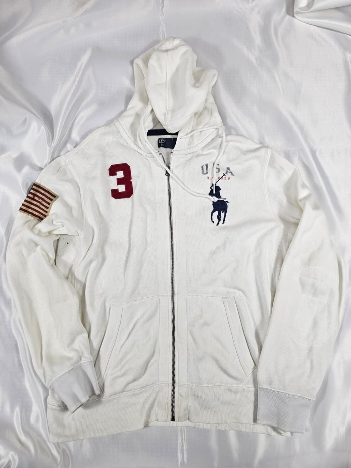 폴로성조기빅포니후드집업 상품이미지1