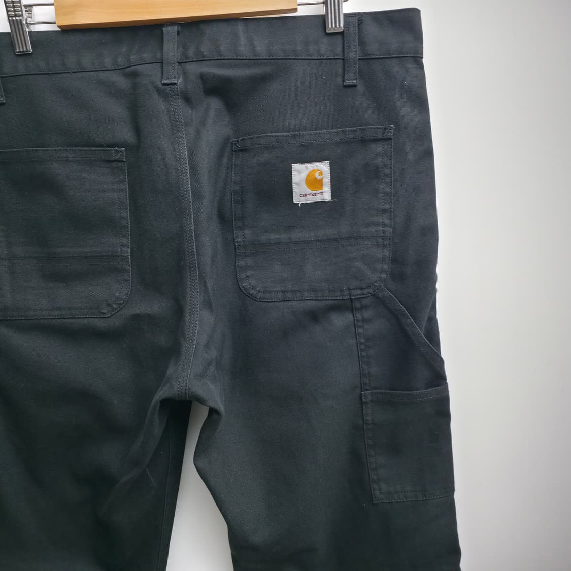 [33/32] 칼하트 더블니 카펜터 팬츠 블랙 상품이미지6