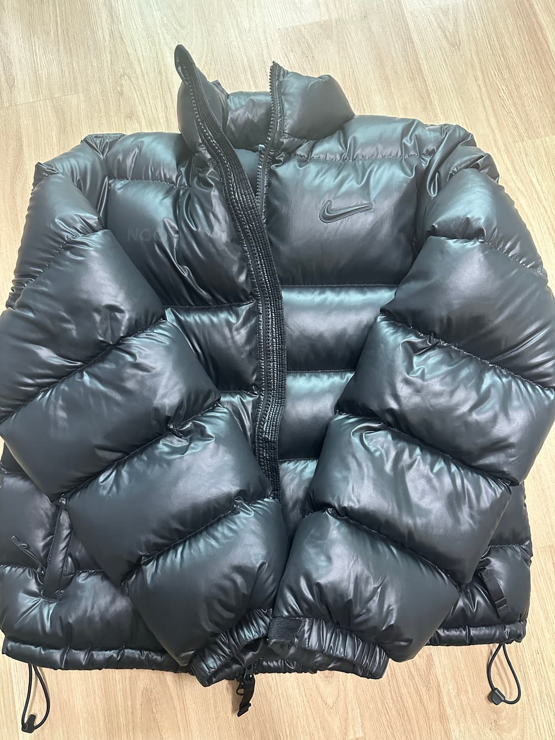 나이키 녹타 패딩 블랙 아시아핏 XL팝니다. 상품이미지1