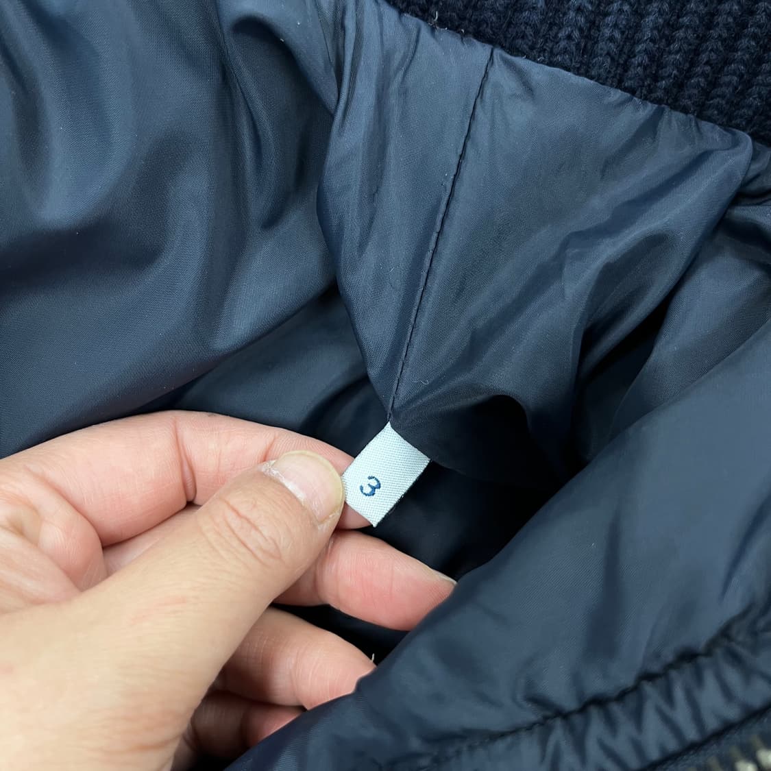 100 몽클레어 골덴 믹스 바람막이 자켓 상품이미지4