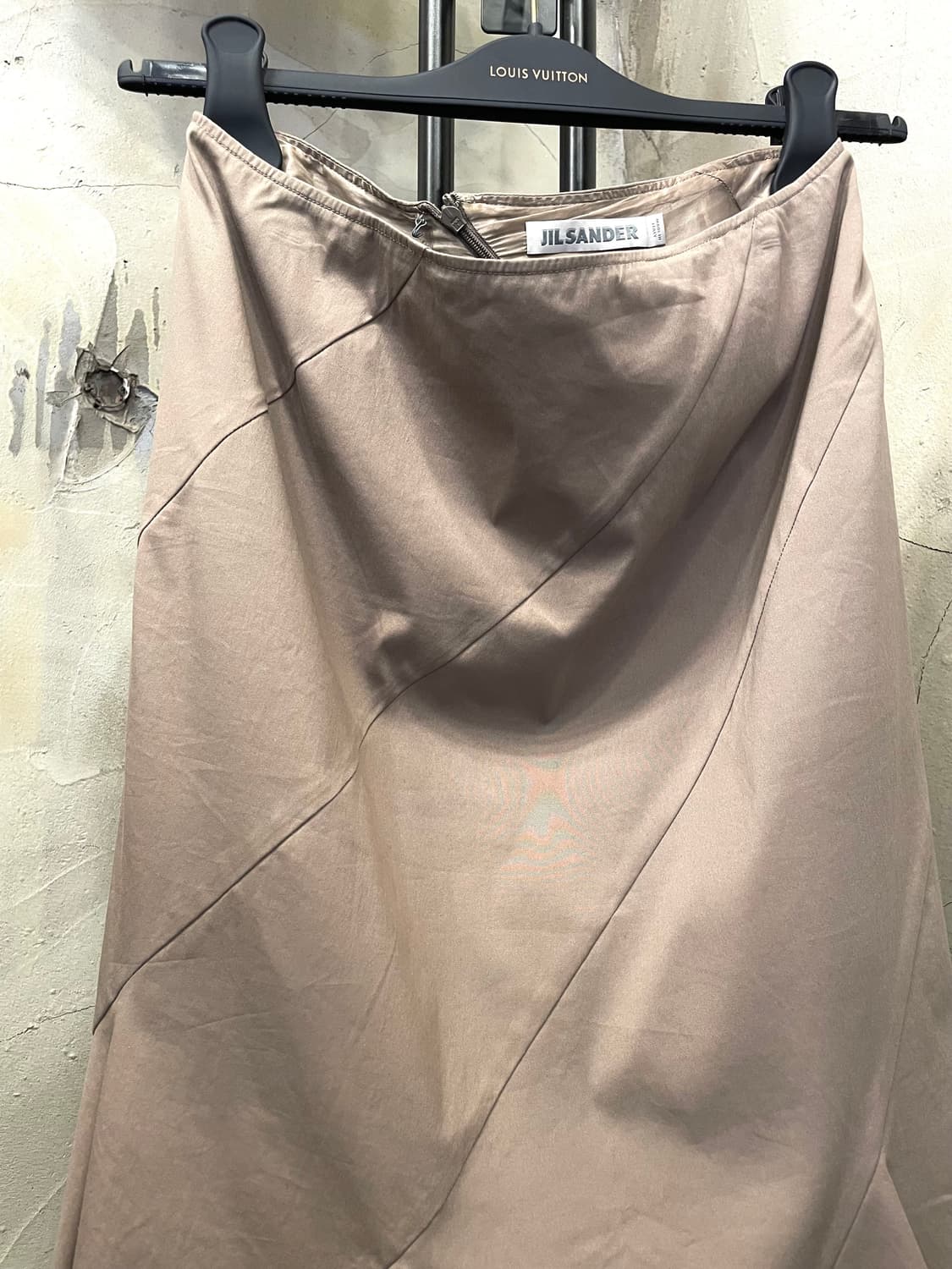 질샌더 나이론 면스판 도킹 플레어 스커트 55 상품이미지3