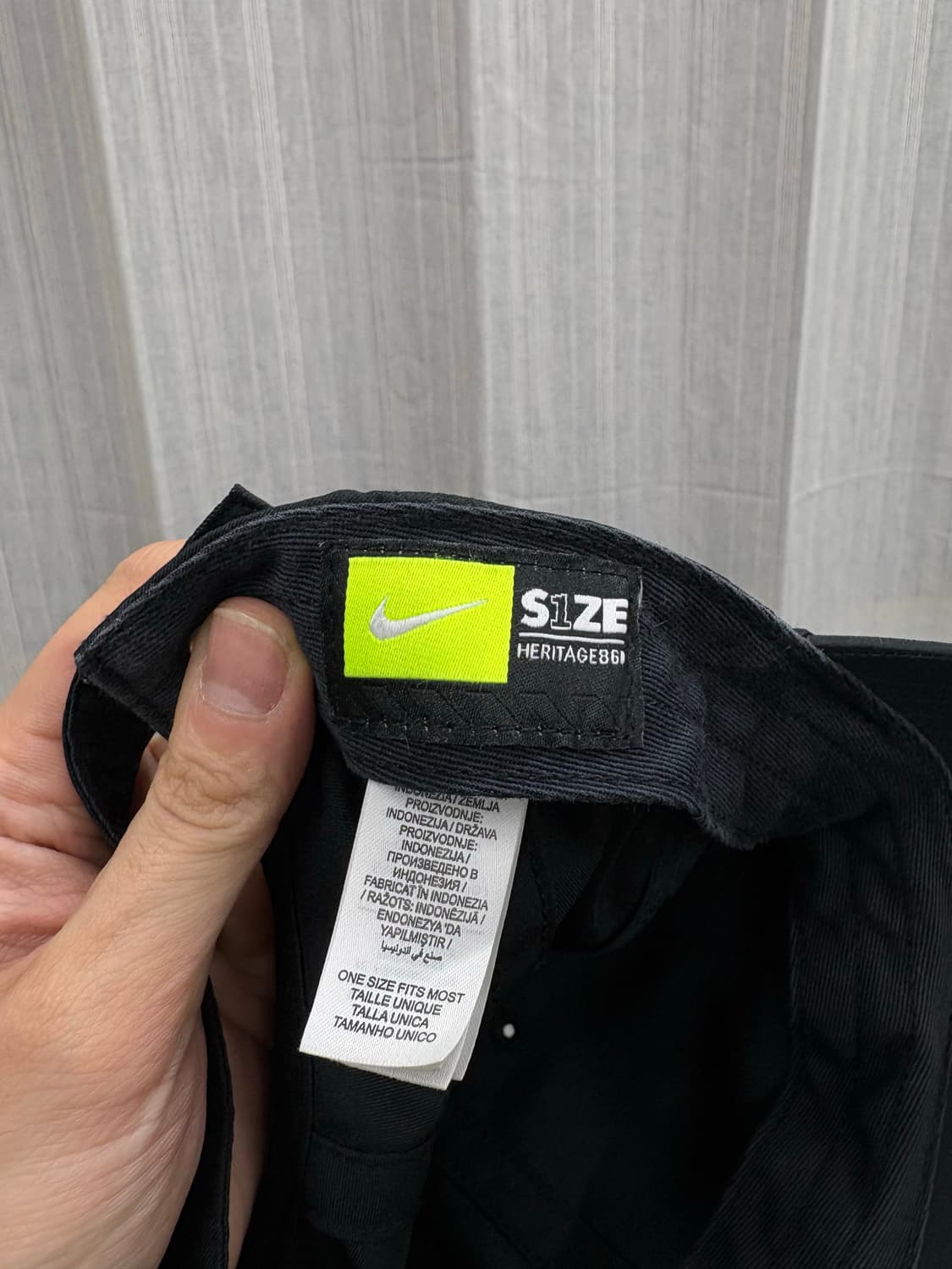 나이키 드라이핏 메탈 크롬 스우시 러닝 볼캡 모자 상품이미지5