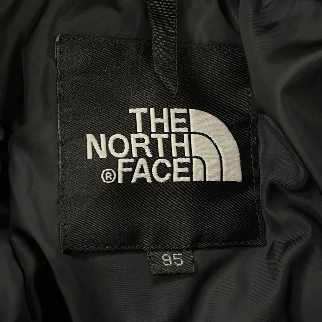 [정품/M] 노스페이스 고어텍스 블랙 바람막이 패딩 자켓 b15 상품이미지5