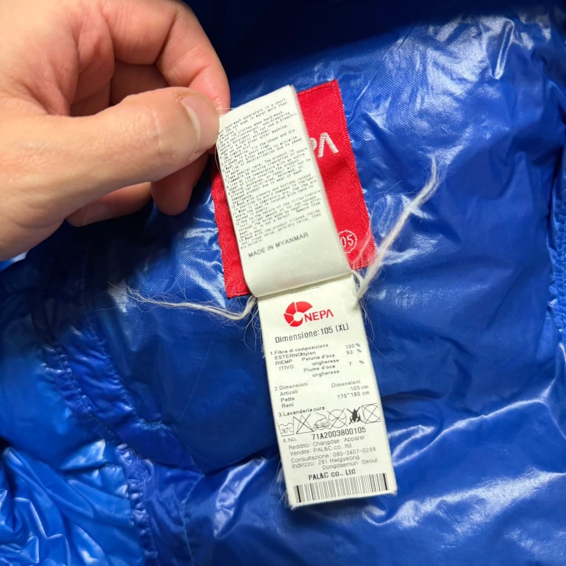 네파 Evolution 850 경량 다운 패딩 상품이미지5