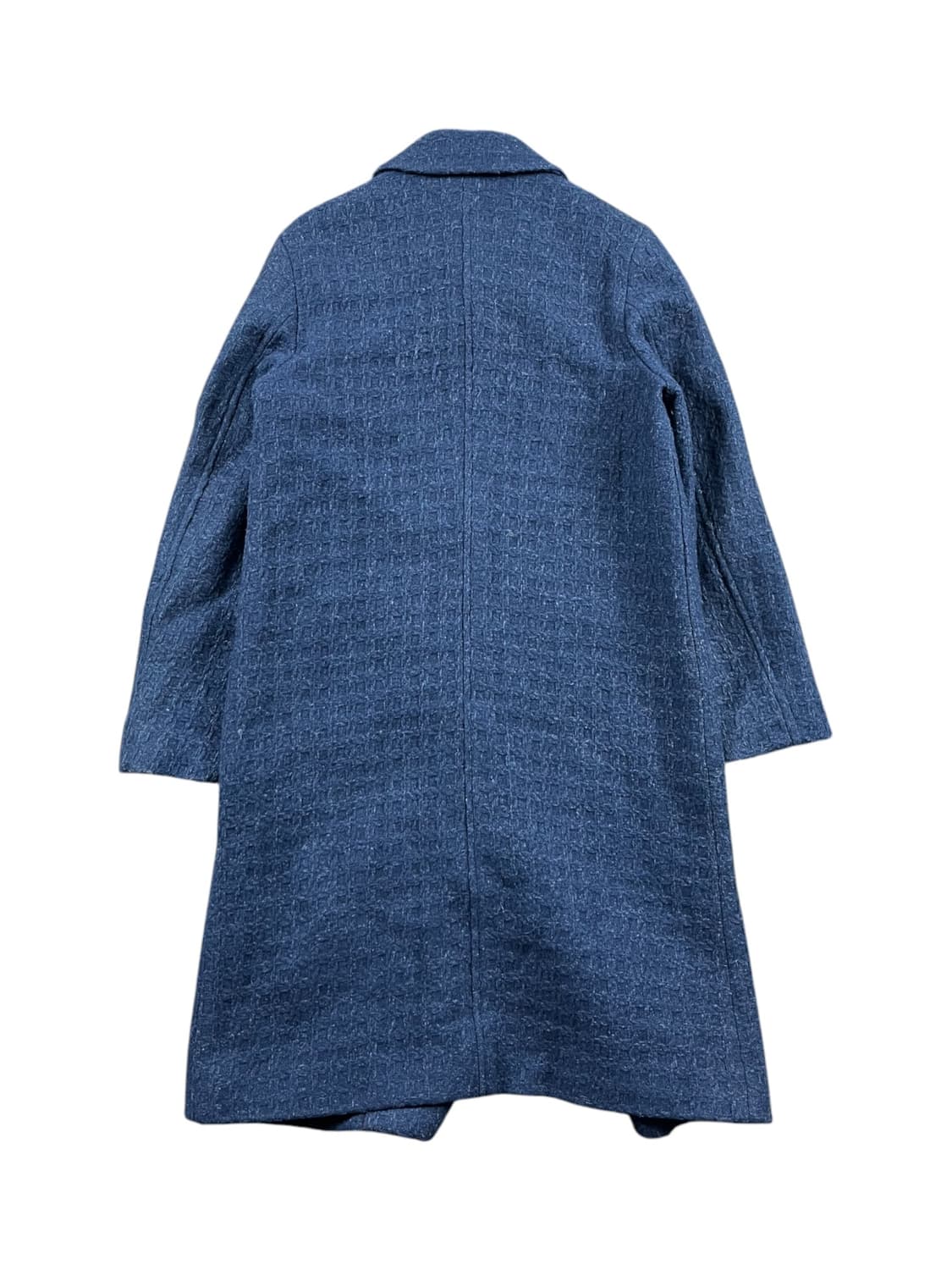 Vintage 블루 울 트위드 코트  상품이미지3