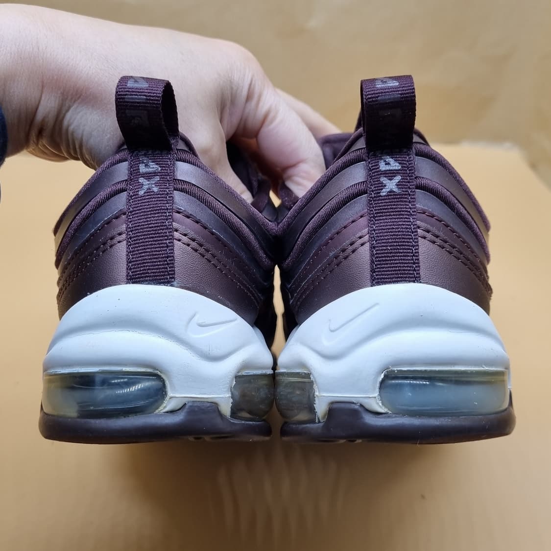 나이키 에어맥스97 버건디 운동화250  상품이미지4