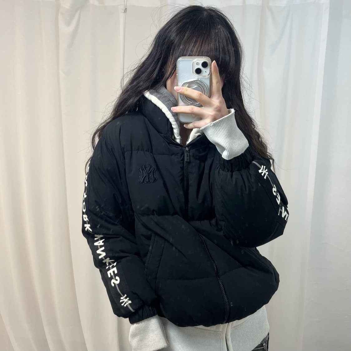 MLB Puffer Jacket 상품이미지1