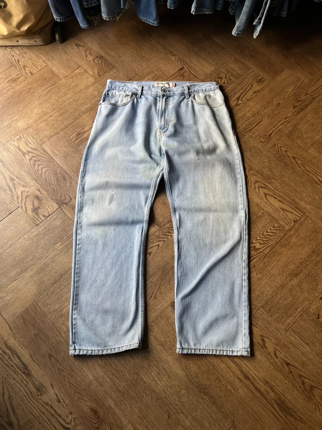 [38]리바이스 505 라이트블루 데님 팬츠 상품이미지1