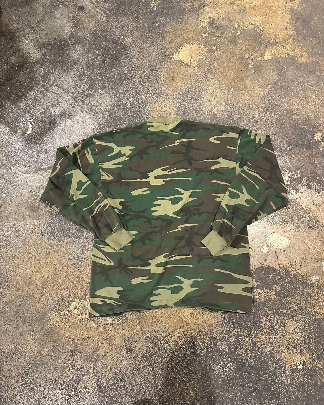 빈티지 90s 우드랜드 카모 롱슬리브  상품이미지2