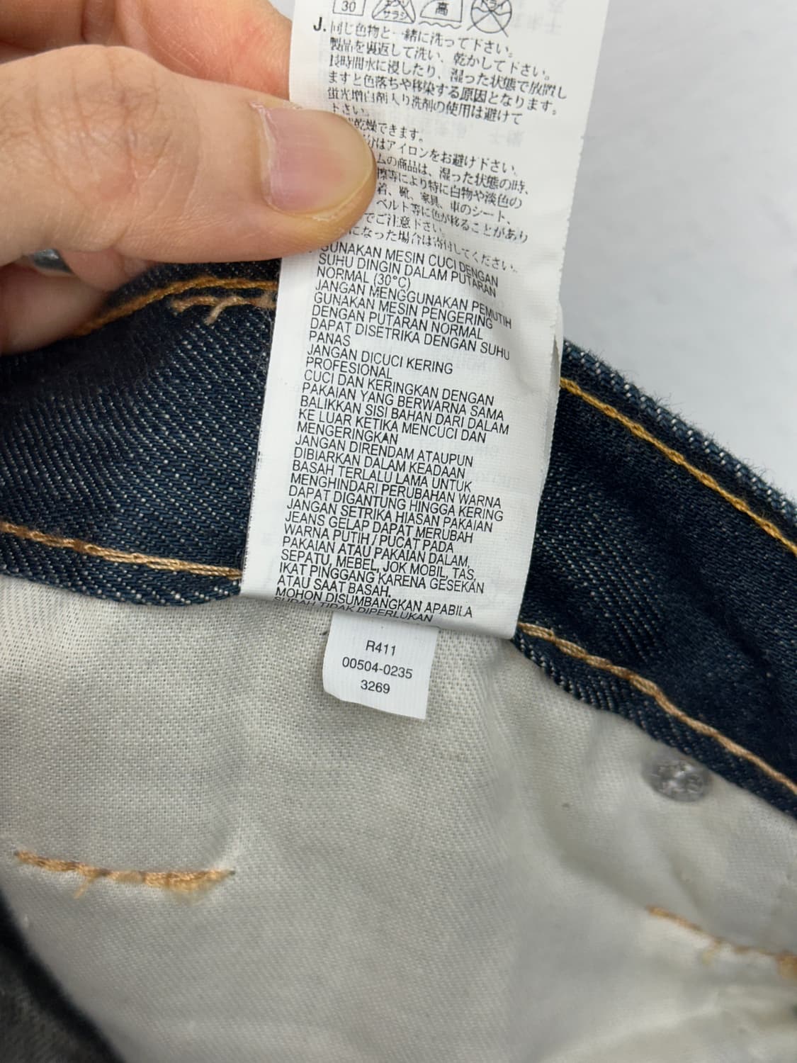Levi’s 504 Regular Straight Denim Jeans 상품이미지10