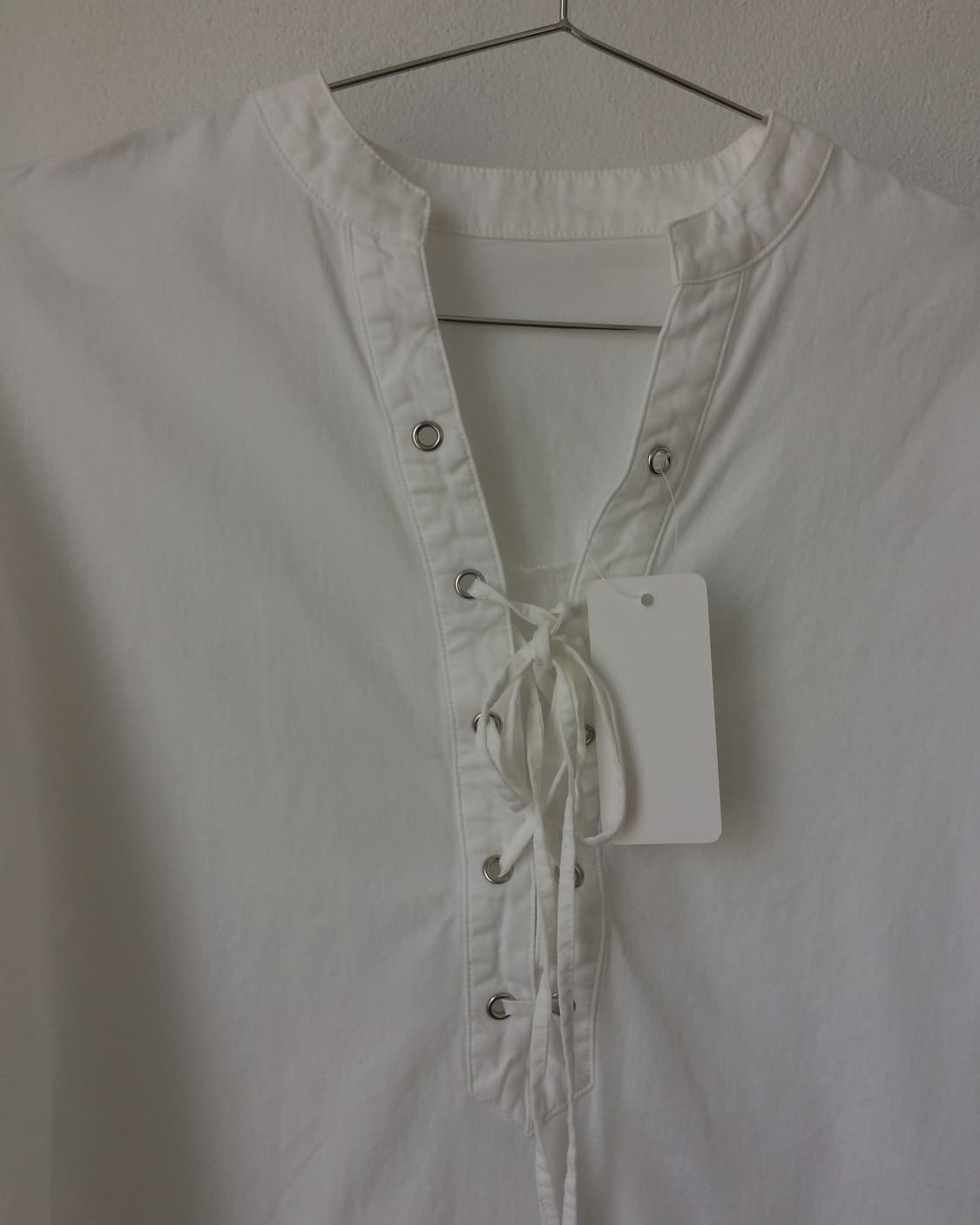 Lace up point sleeve 상품이미지4