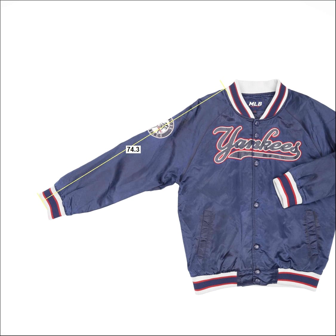 [95] MLB 올드스쿨 샤틴 바시티자켓 1104HR2 상품이미지8