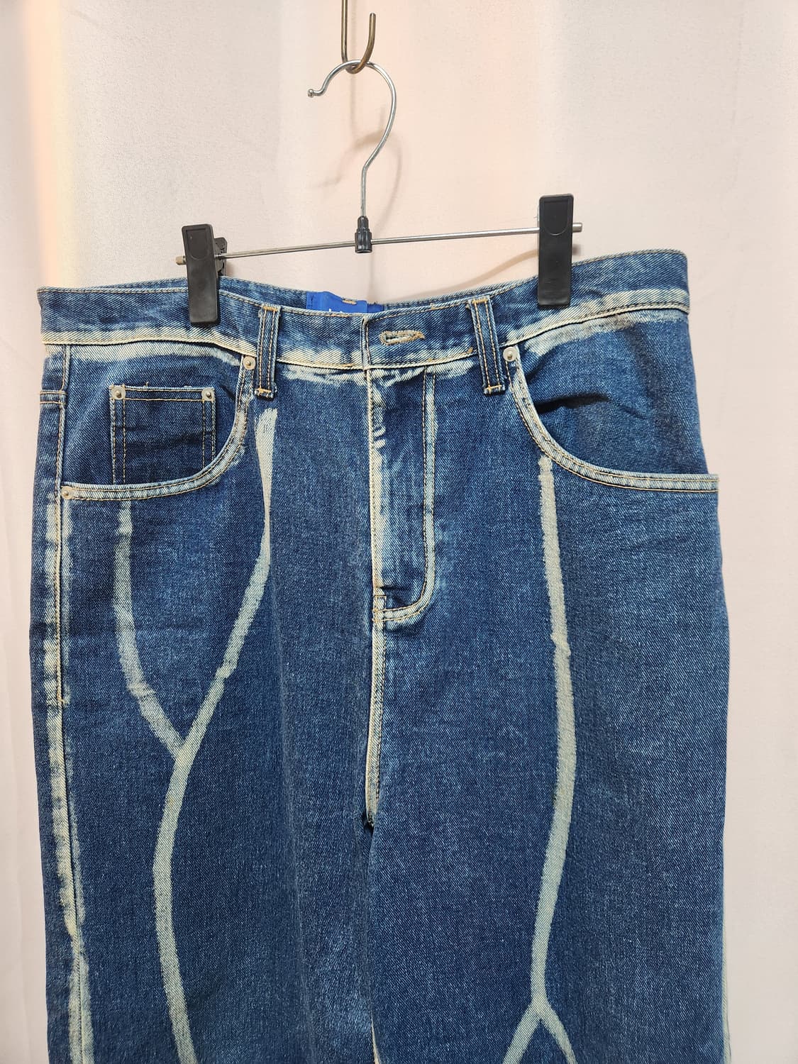 LANEunisex 패턴 데님 청바지 상품이미지2