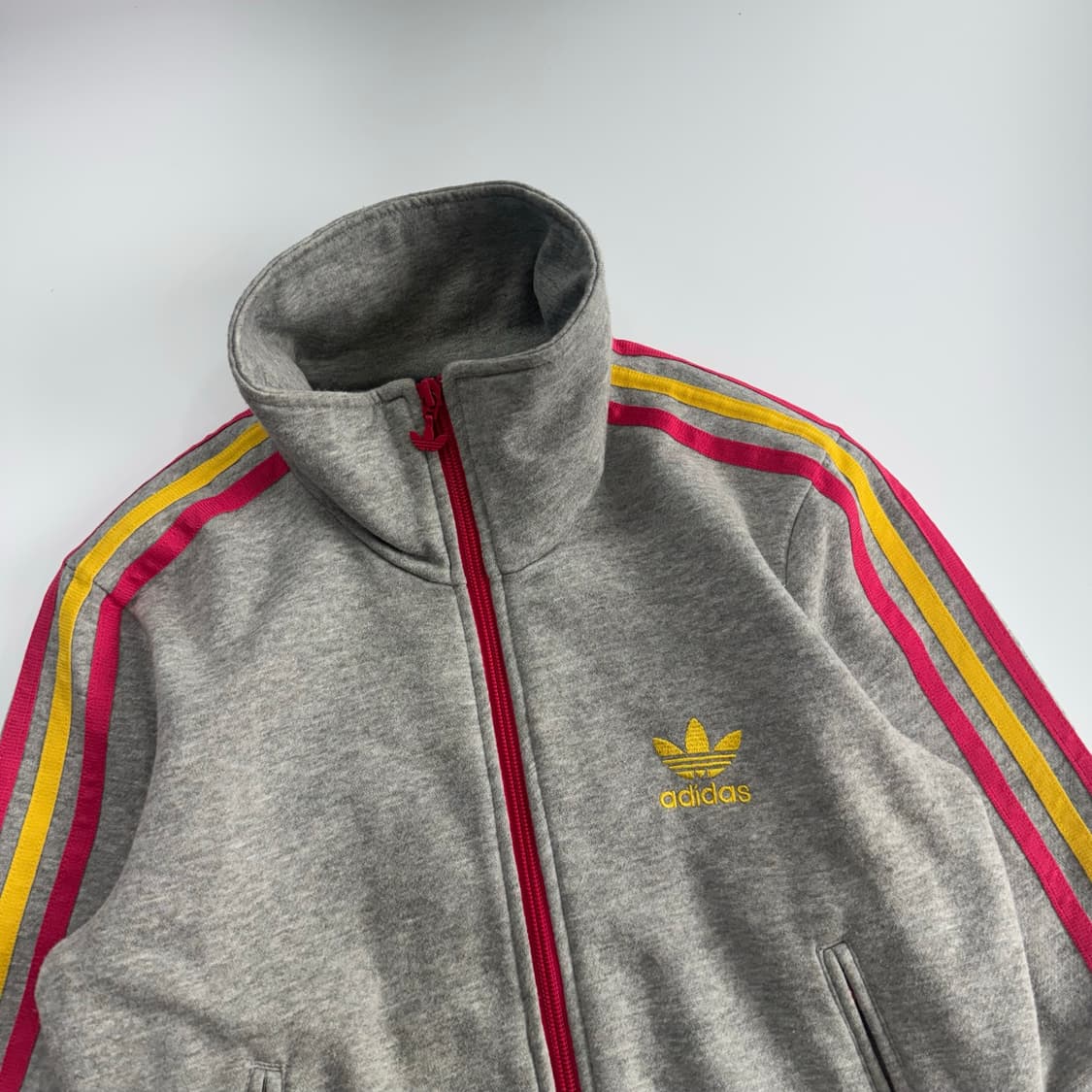 Adidas 아디다스 백 파이어로고 그레이 져지 상품이미지4