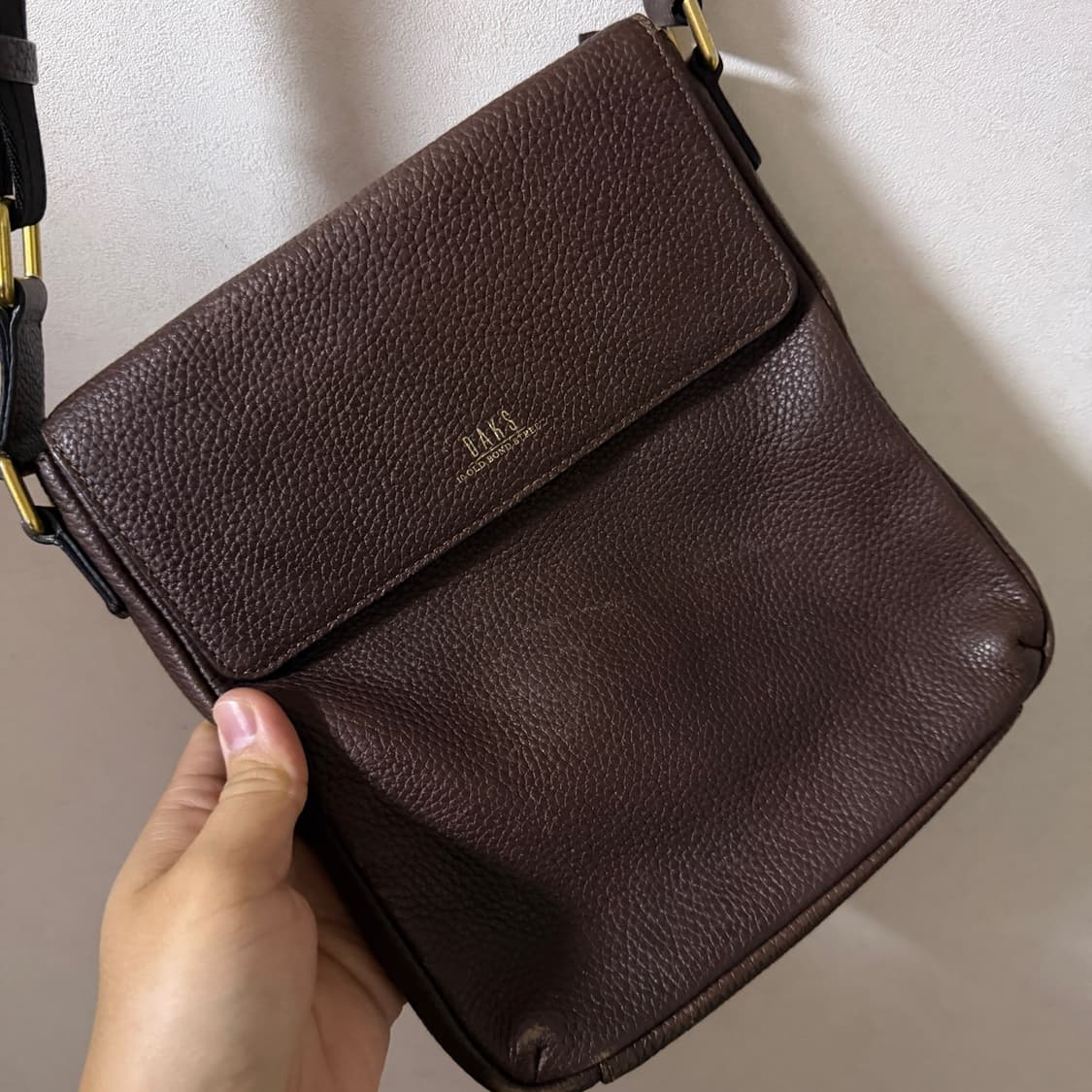 닥스 남성 메신져&미니 크로스백 다크브라운 상품이미지7