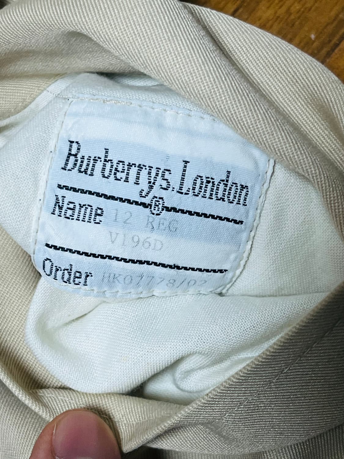 버버리 노바체크 블루종 자켓 상품이미지7