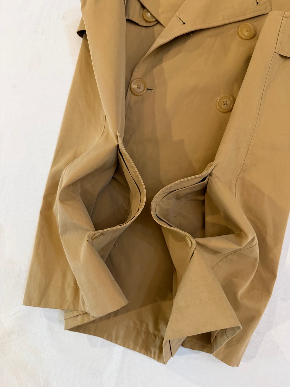 90s 랄프로렌 퍼플라벨 컬렉션 더블 버튼 베스트 카키 상품이미지2