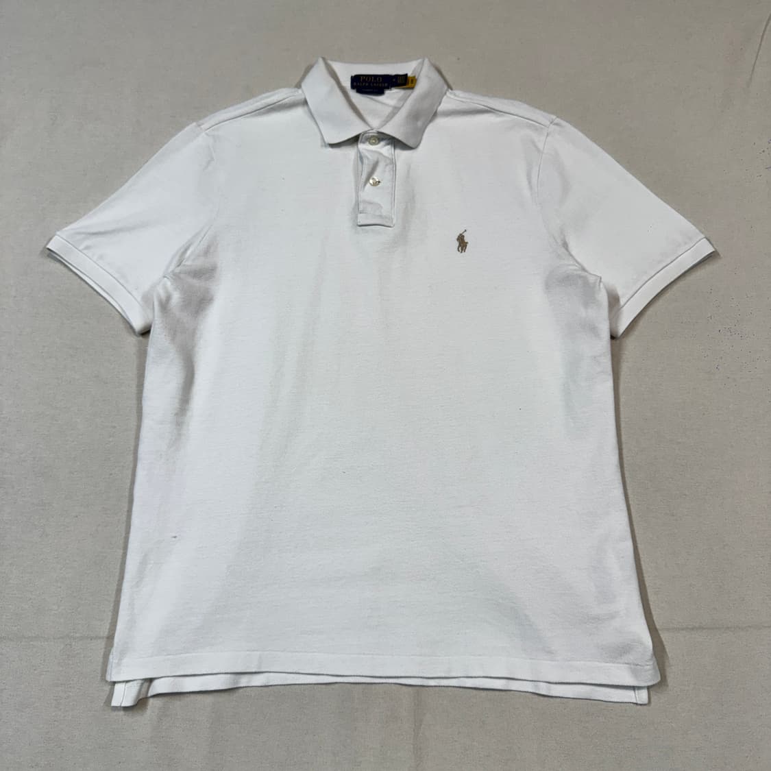 M) 폴로 랄프로렌 클래식핏 반팔 카라티 PK 신형 큐알탭 상품이미지1