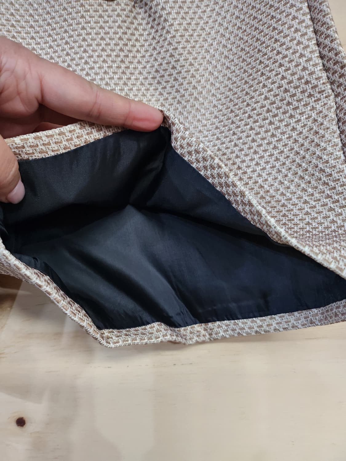 1017) 여성 금장버튼 투피스 상품이미지7